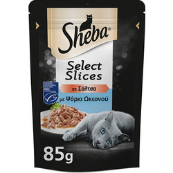 Sheba Select Slices Adult with Ocean Fish in Gravy 85gr