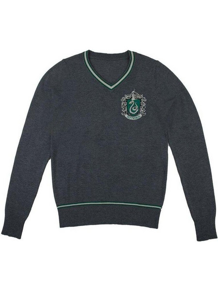 Cinereplicas Harry Potter Slytherin Ανδρικό Πουλόβερ Γκρι CR1512