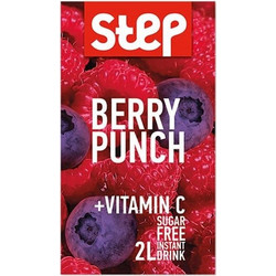 Step Berry Punch Βιταμινούχο Στιγμιαίο Ρόφημα σε Σκόνη, 9gr