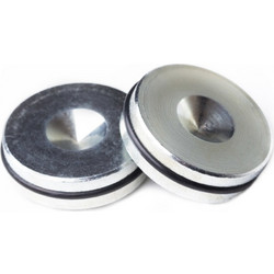 Exelixis spike shoes silver (Set τεσσάρων τεμαχίων)