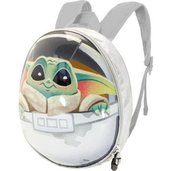 Karactermania Star Wars Tour 3D Eggy Σχολική Τσάντα Πλάτης Δημοτικού Γκρι 04109