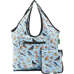 Eco Chic Wild Birds Weekend Bag Σακ Βουαγιάζ Μπλε