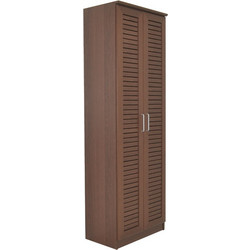 Pakoworld Παπουτσοθήκη Ξύλινη Sante Καφέ Μ60xΠ37xΥ183cm 123-000202