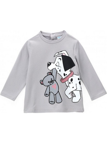 ORIGINAL MARINES DRESSY PINK T-SHIRT ML OUTER KNITWEAR BABY GIRL DISNEY - CARICA 101 ΜΠΛΟΥΖΑ ΠΑΙΔΙΚΟ GIRL - ORMAPDCAV1539NF00000 - ΚΟΡΙΤΣΙ - MICRO CHIP