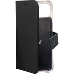 Celly WALLY Book Case Black (iPhone 14 Plus)