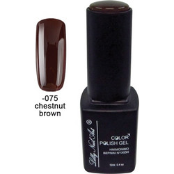 Lilly Nail Art Color Gel Chestnut Brown Ημιμόνιμο Βερνίκι Νυχιών 12ml