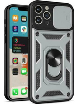 Bodycell Armor Slide Back Cover Silver (iPhone 12 Pro Max)