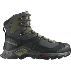 Salomon Quest Element Ανδρικά Ορειβατικά Άρβυλα Αδιάβροχα Gore-Tex Μαύρα Χακί L41457100