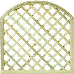 SHOWOOD Καφασωτό Διαγώνιο Αψίδα 90x90cm Άνοιγμα 6x6cm (29909)