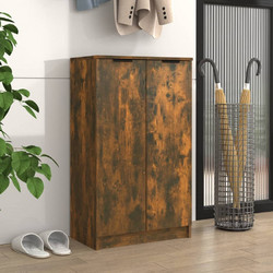 vidaXL Παπουτσοθήκη Ξύλινη Καφέ Μ59xΠ35xΥ100cm 817108
