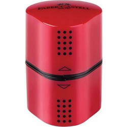 Ξύστρα Faber Castell Trio Sharpening Box Grip Colour Red