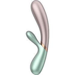 Satisfyer Hot Lover Δονητής Rabbit 20cm Πράσινος Flesh