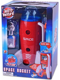 Playmind Ltd Διαστημικός Πύραυλος Astro Venture Σετ Φιγούρες Δράσης για 3+ Ετών