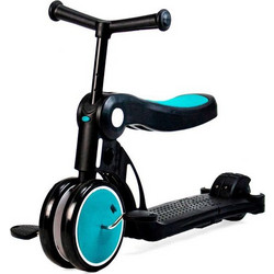 Asalvo Ride & Roll Παιδικό Πατίνι Τρίτροχο με Κάθισμα Πράσινο