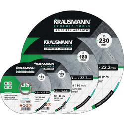Krausmann AC13910 Δίσκοι Κοπής Μαρμάρου 115 x 3 x 22.2 mm