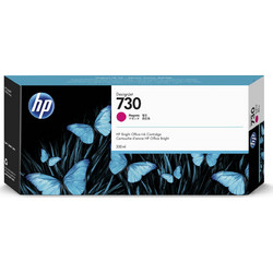 HP 730 Magenta Μελάνι Εκτυπωτή Inkjet 300ml P2V69A