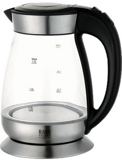 Bass Polska BP-BH10350 Γυάλινος Βραστήρας 1.7lt 2200W
