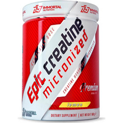 Immortal Nutrition Epic Creatine Micronized Lemon 500gr