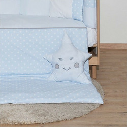 Abo Carousel Σετ Κούνιας 70x140cm Blue 9τμχ
