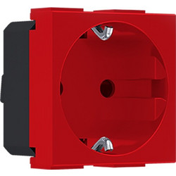 Acaelec Modys Κόκκινη Πρίζα Σούκο UPS 2P+E 16A 250V IP20 (10101312565)
