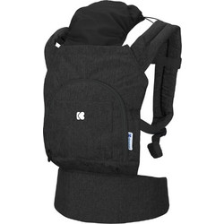 KikkaBoo Hoody Μάρσιπος με Μέγιστο Βάρος 15kg Μαύρος