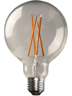 Λάμπα LED G95 Eurolamp (147-78421) για ντουί E27, 8W, 3000Κ, Θερμό Λευκό 147-78421