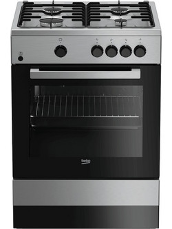 Beko FSG62000DXL Κουζίνα Αερίου 64lt με Εστίες Αερίου 60cm