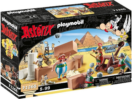 Playmobil Asterix Ο Νουμερομπίς & η Κατασκευή του Παλατιού για 5+ Ετών 71268