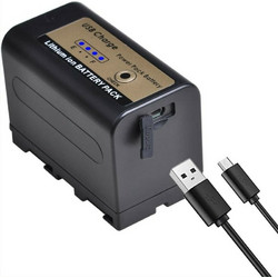 Μπαταρία Βιντεοκάμερας Powertrust NP-F970proUSB 7800mAh Συμβατή με Sony Κωδικός: 36428046