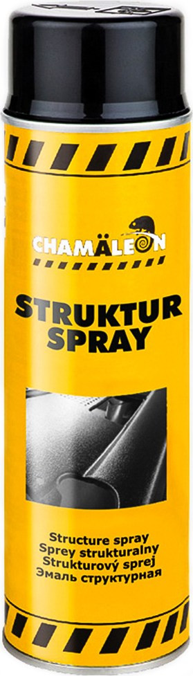 STRUKTUR SPRAY bumper and plastic Chamaleon ΜΑΥΡΟ ΣΑΓΡΕ 500ml