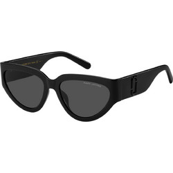 Marc Jacobs MARC645S 807IR Γυναικεία Γυαλιά Ηλίου Cat Eye Κοκάλινα Μαύρα με Μαύρο Φακό