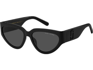 Marc Jacobs MARC645S 807IR Γυναικεία Γυαλιά Ηλίου Cat Eye Κοκάλινα Μαύρα με Μαύρο Φακό