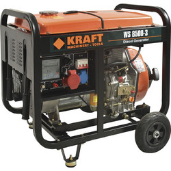 Kraft WS 8500-3 63771 Γεννήτρια Πετρελαίου Τριφασική με Μίζα 7.5KVA
