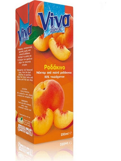 ΧΥΜΟΣ VIVA ΡΟΔΑΚΙΝΟ 250ml
