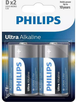 Philips Ultra Alkaline D 2τμχ