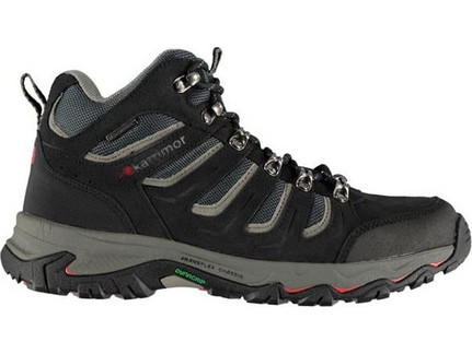 Karrimor Mount Mid Ανδρικά Ορειβατικά Μποτάκια Μαύρα 182105-03
