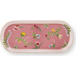 Δίσκος Σερβιρίσματος 33.3x15.5cm Pip Studio - La Majorelle 51018125 (Ροζ)