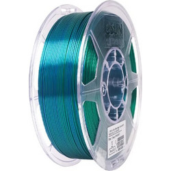 Esun eSilk-PLA 1.75mm Magic Green Blue 1kg