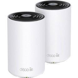 TP-Link Deco XE75 Pro Mesh Access Point WiFi 6E Tri Band (2.4 & 5GHz & 6GHz) 2-Pack