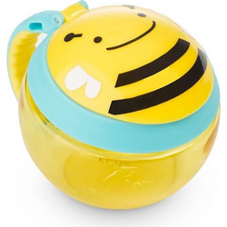 Skip Hop Zoo Μέλισσα Πλαστικό Παιδικό Δοχείο Φαγητού 221ml