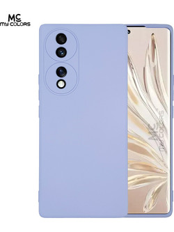 Θήκη Σιλικόνης My Colors Honor - My Colors - Λιλά - Honor 70 5G