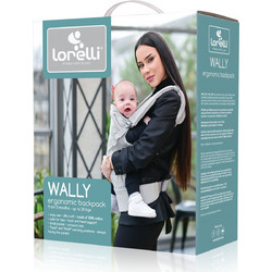 Lorelli Wally Floral Μάρσιπος Γκρι