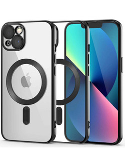 Tech-Protect Magshine Back Cover Black (iPhone 13)