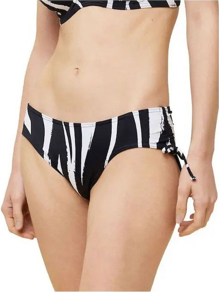 Triumph Bikini Slip Animal Print Μαύρο 10214742-M016