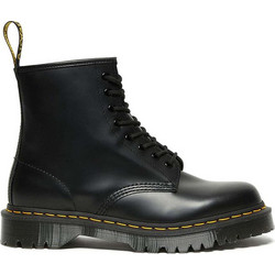 Dr. Martens 1460 Bex Γυναικεία Αρβυλάκια Δερμάτινα Μαύρα με Χοντρό Χαμηλό Τακούνι 25345001