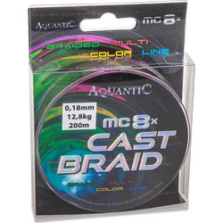 AQUANTIC MC 8 CAST BRAID 200M -0.13MM