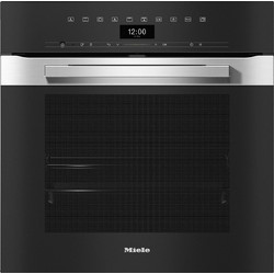 Miele H 7464 BP Cleansteel Φούρνος Ηλεκτρικός Άνω Πάγκου 76lt με Πυρόλυση 59.5cm