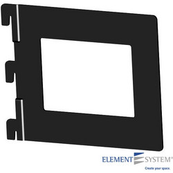 Element System 10801-00023 Βιβλιοστάτης Μαυρος Ματ