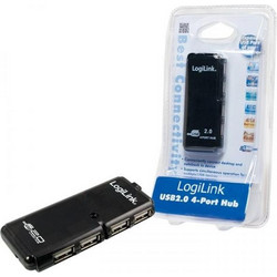 LogiLink UH0001A USB Hub 2.0 USB-A με 4 Θύρες USB-A