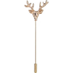Χρυσαφί Καρφίτσα Πέτου Reindeer